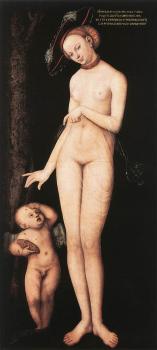 Lucas Il Vecchio Cranach : Venus and Cupid II